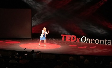TEDxOneonta - Lauren Parsons - Snack on Exercise 5 action croped
